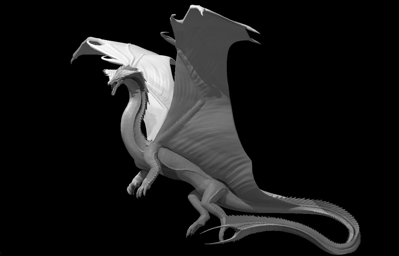 Dragão Verde Adulto - Adult Green Dragon