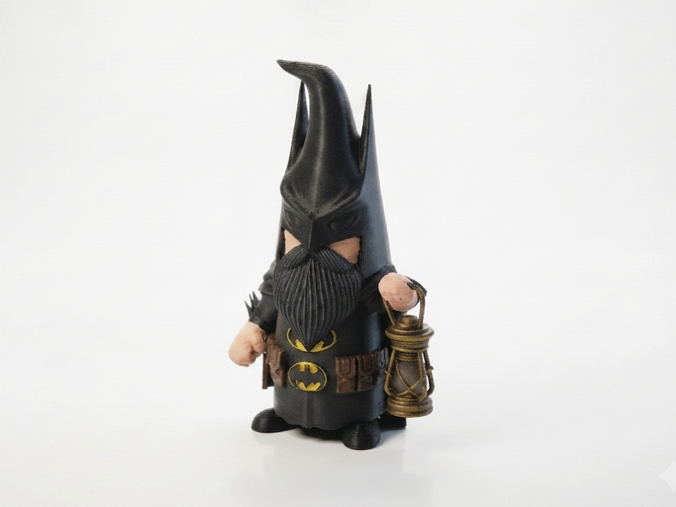 Batman Gnome Figurine DC Comics 3D Printable