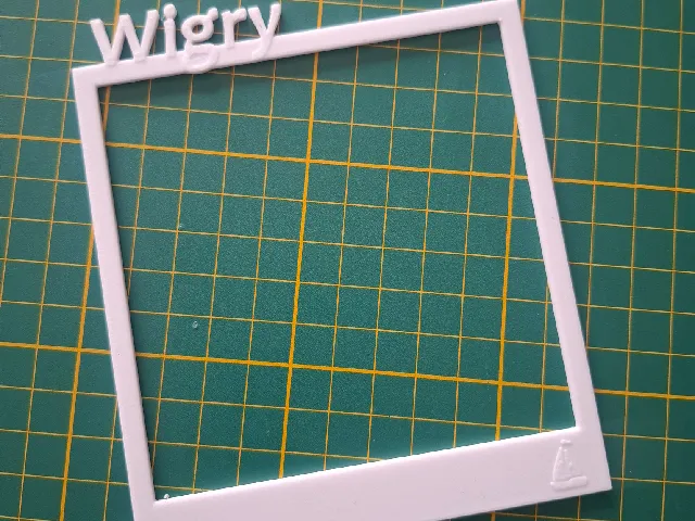 Polskie Jeziora - ramka do zdjęć w stylu Polaroid / Polish Lakes - Polaroid-Style Photo Frame