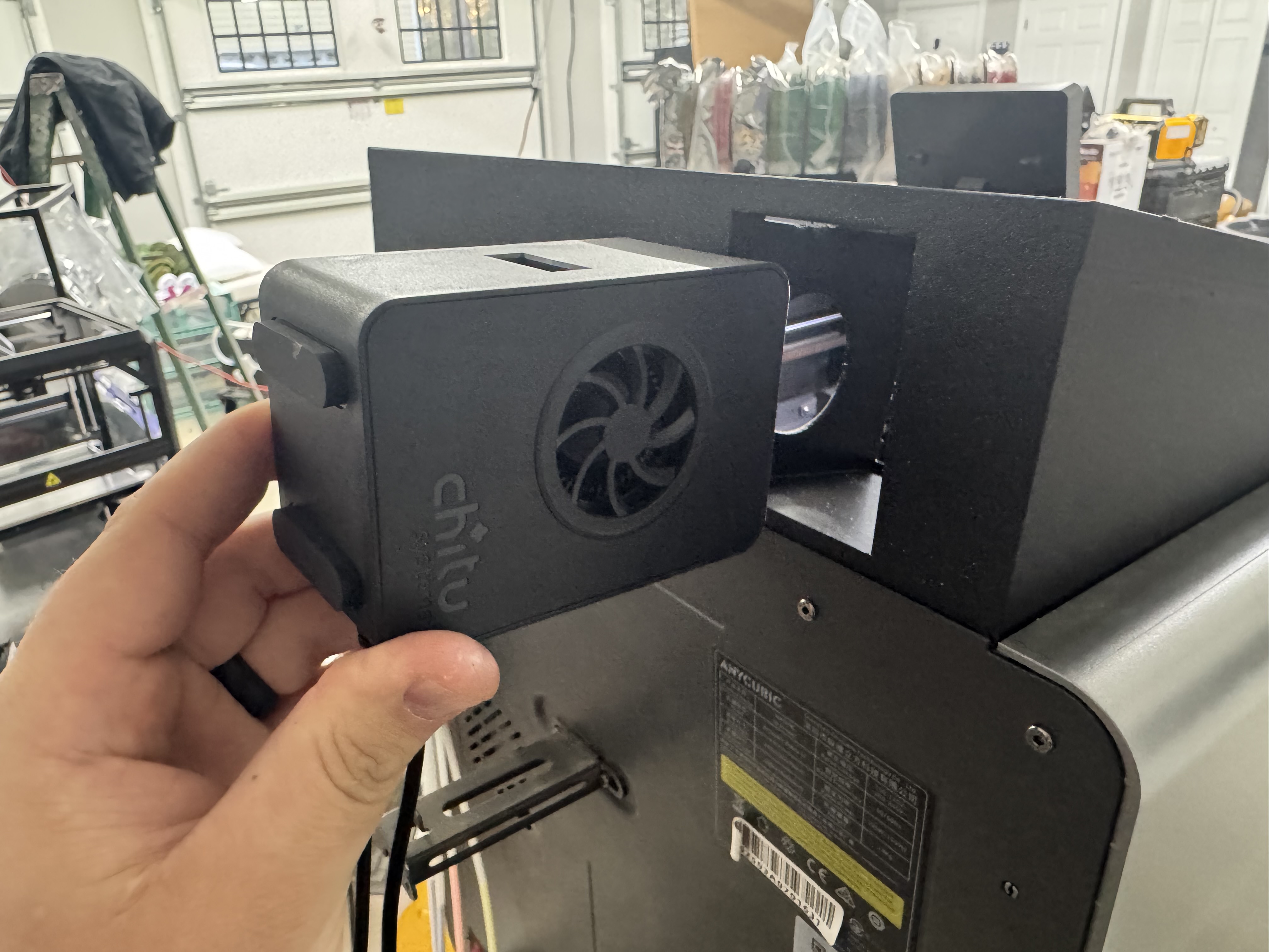 Simple Active Chamber Heating Upgrade – Anycubic Kobra S1 3D model by N-Spire