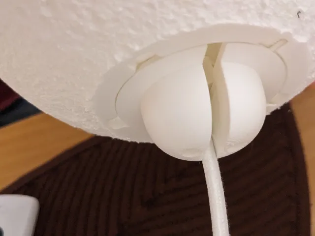E14-Adapter mit Öffnung. Prusa mini Moonlamp