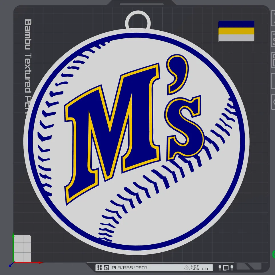 Seattle Mariners Retro Logo