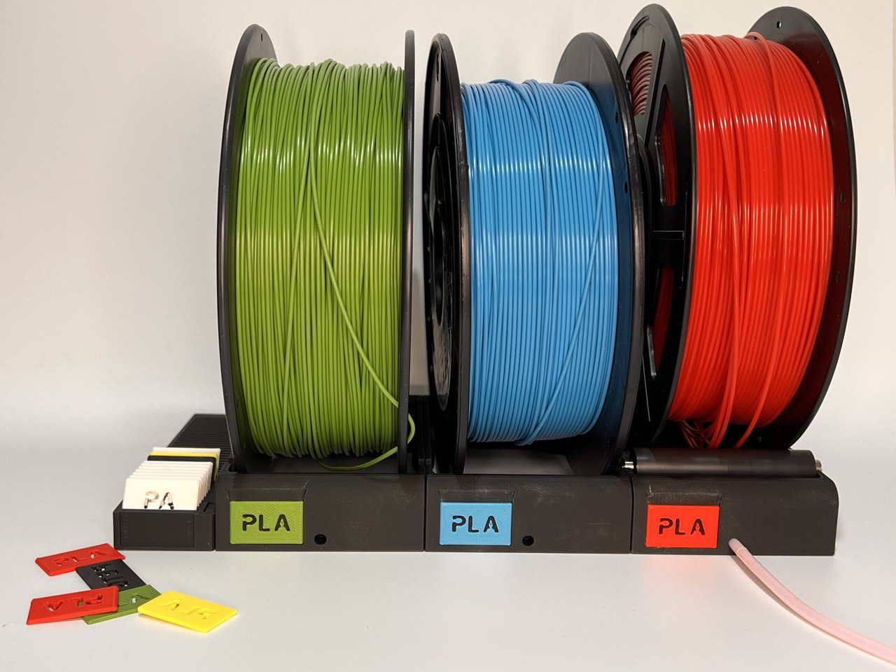 Miniatura 3 do modelo 3D Modular spool holder