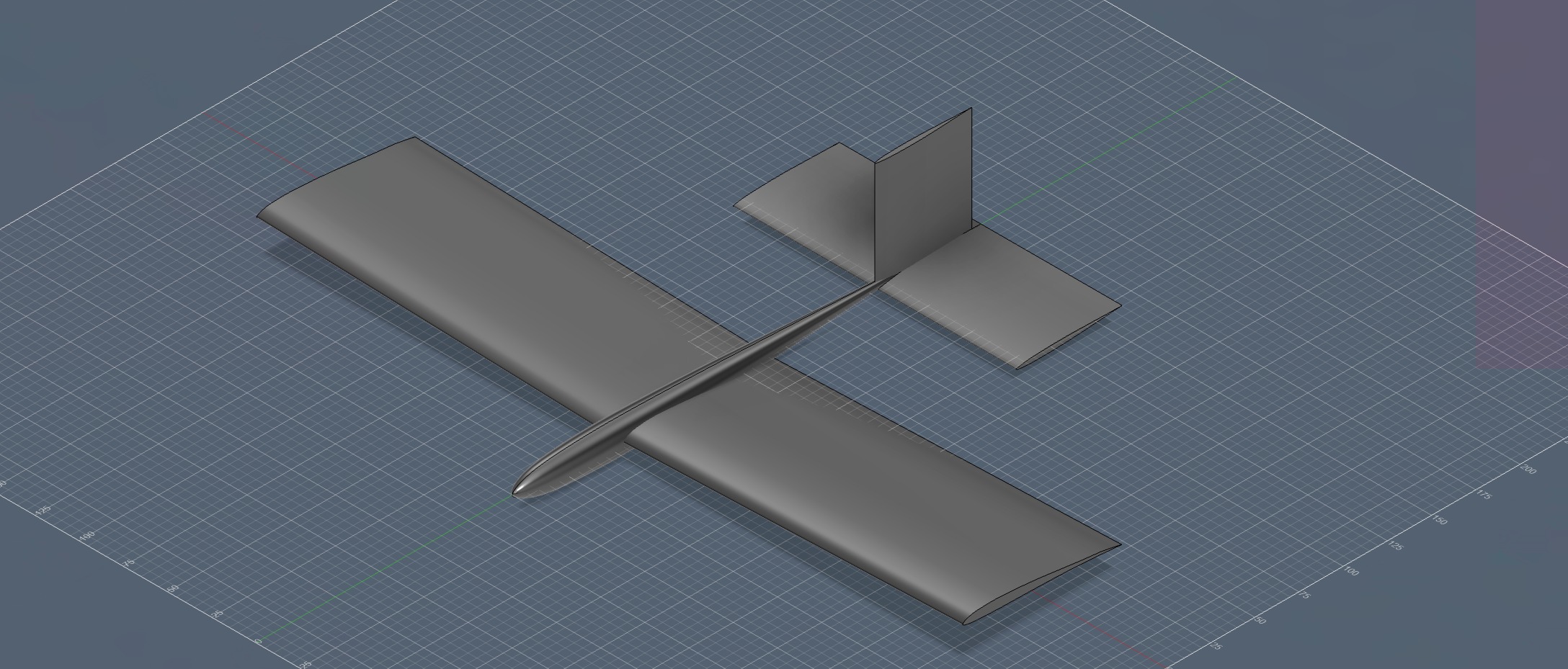 High-Performance Free-Flight Glider