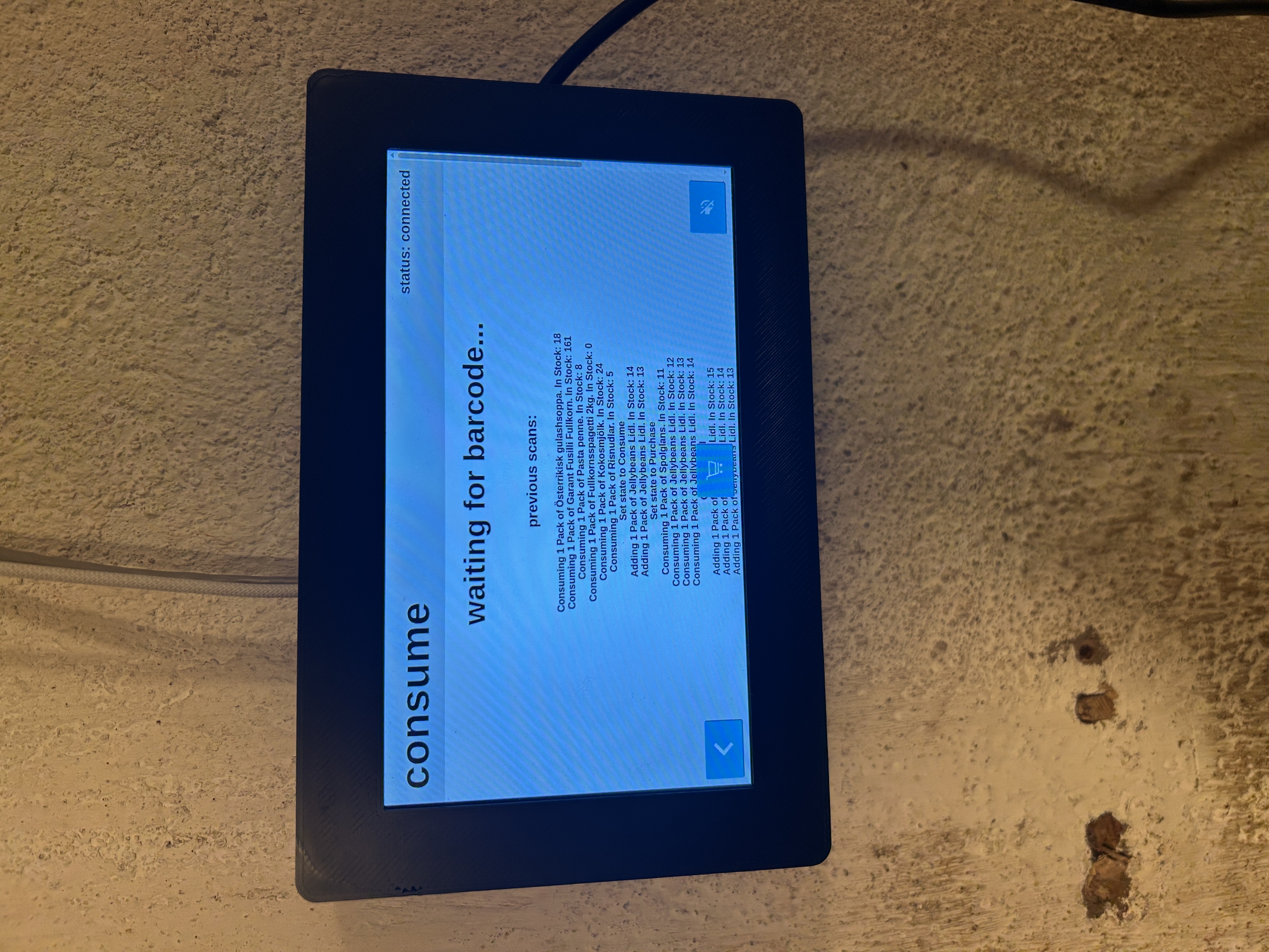 Raspberry PI touch screen kiosk case
