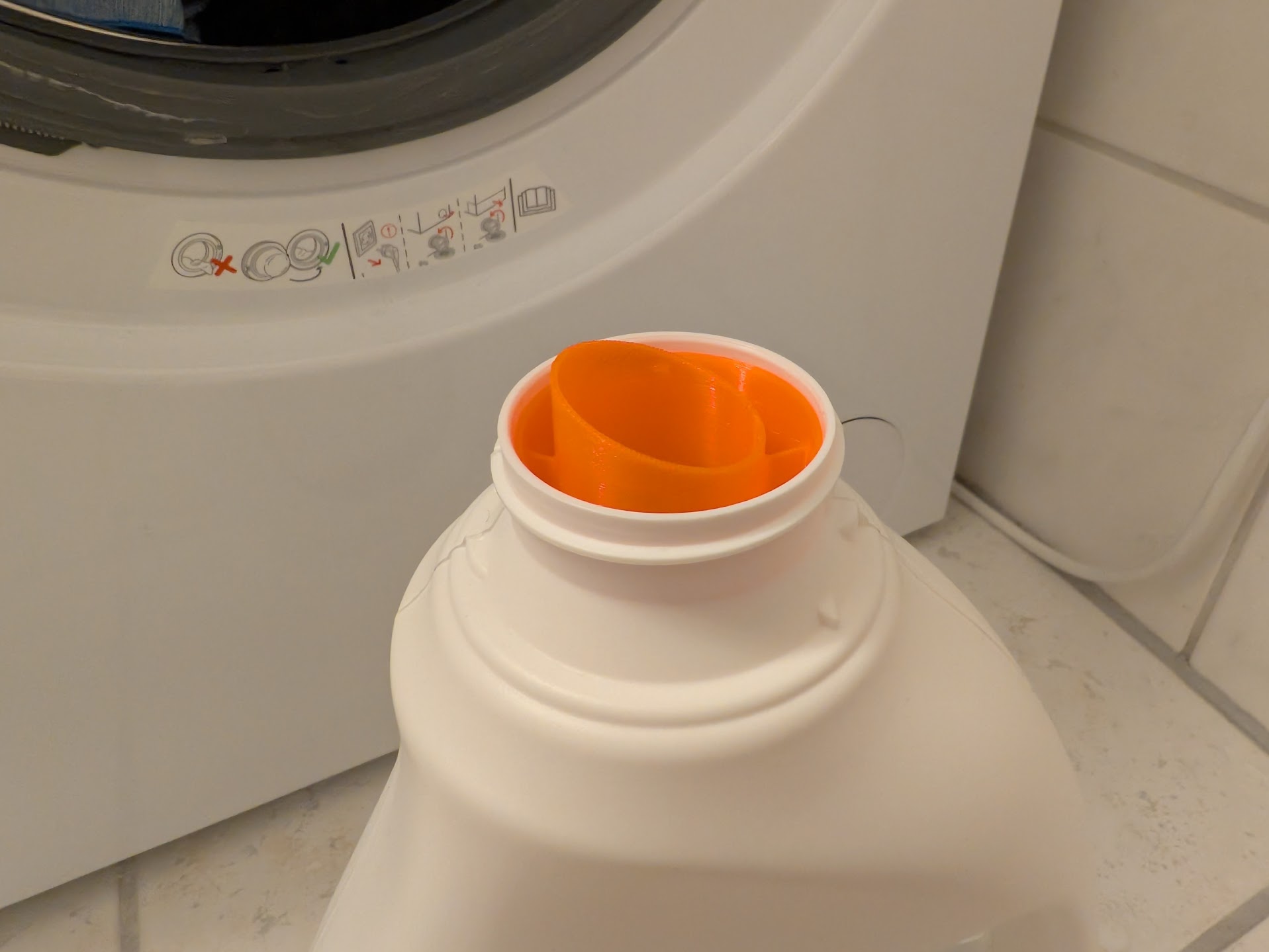 UPDATED: Drip Catching Detergent Spout