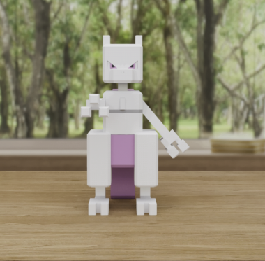 Mewtwo Pokémon Multipart