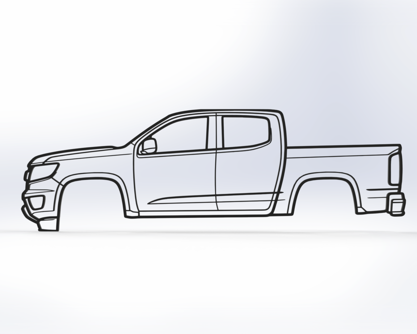 Chevrolet Colorado Wall Art