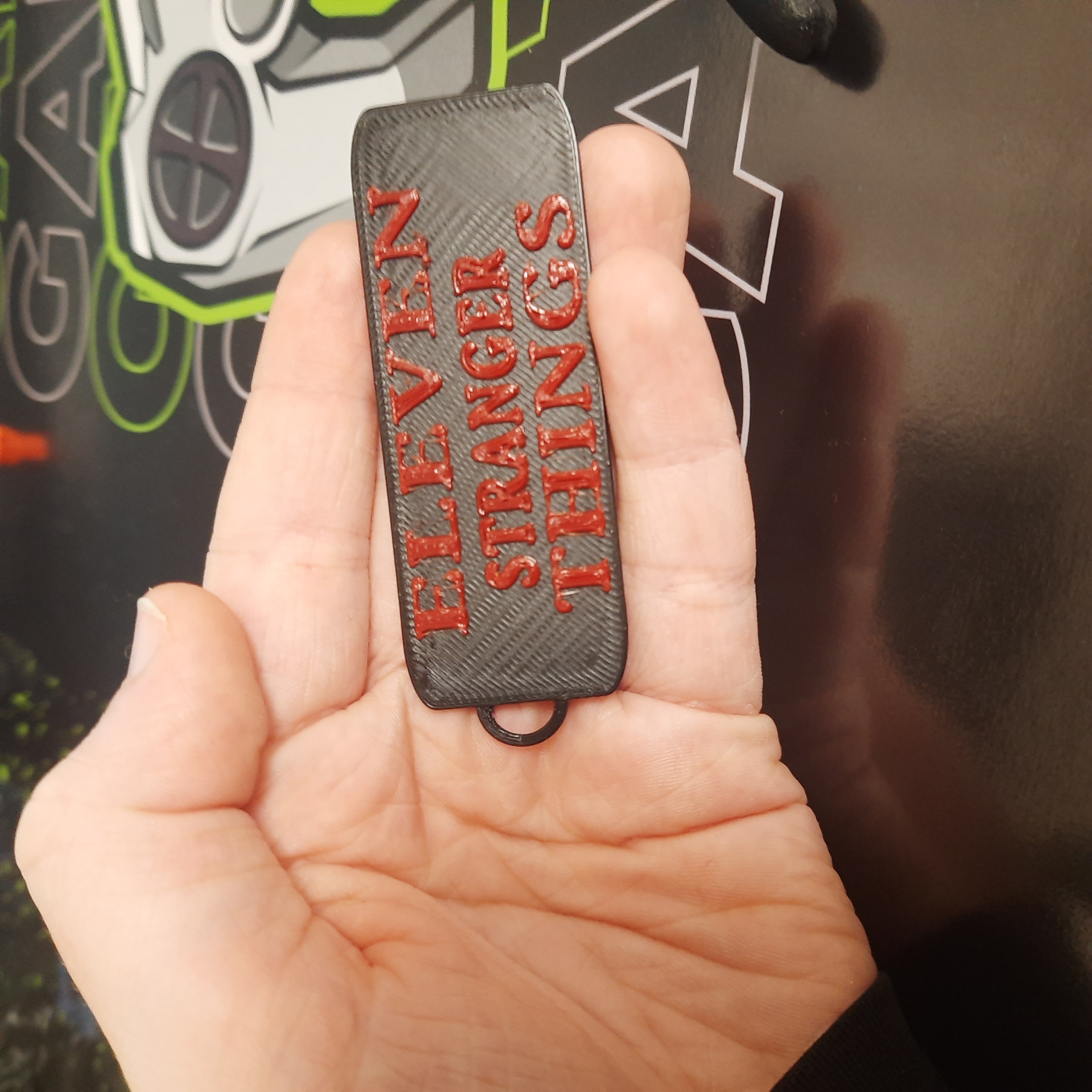 STRANGER THINGS ELEVEN keychain