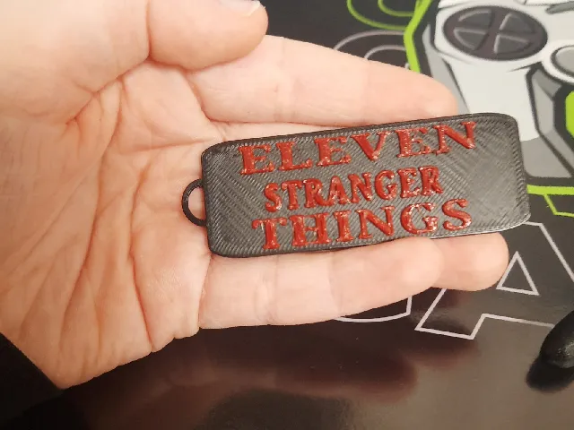STRANGER THINGS ELEVEN keychain