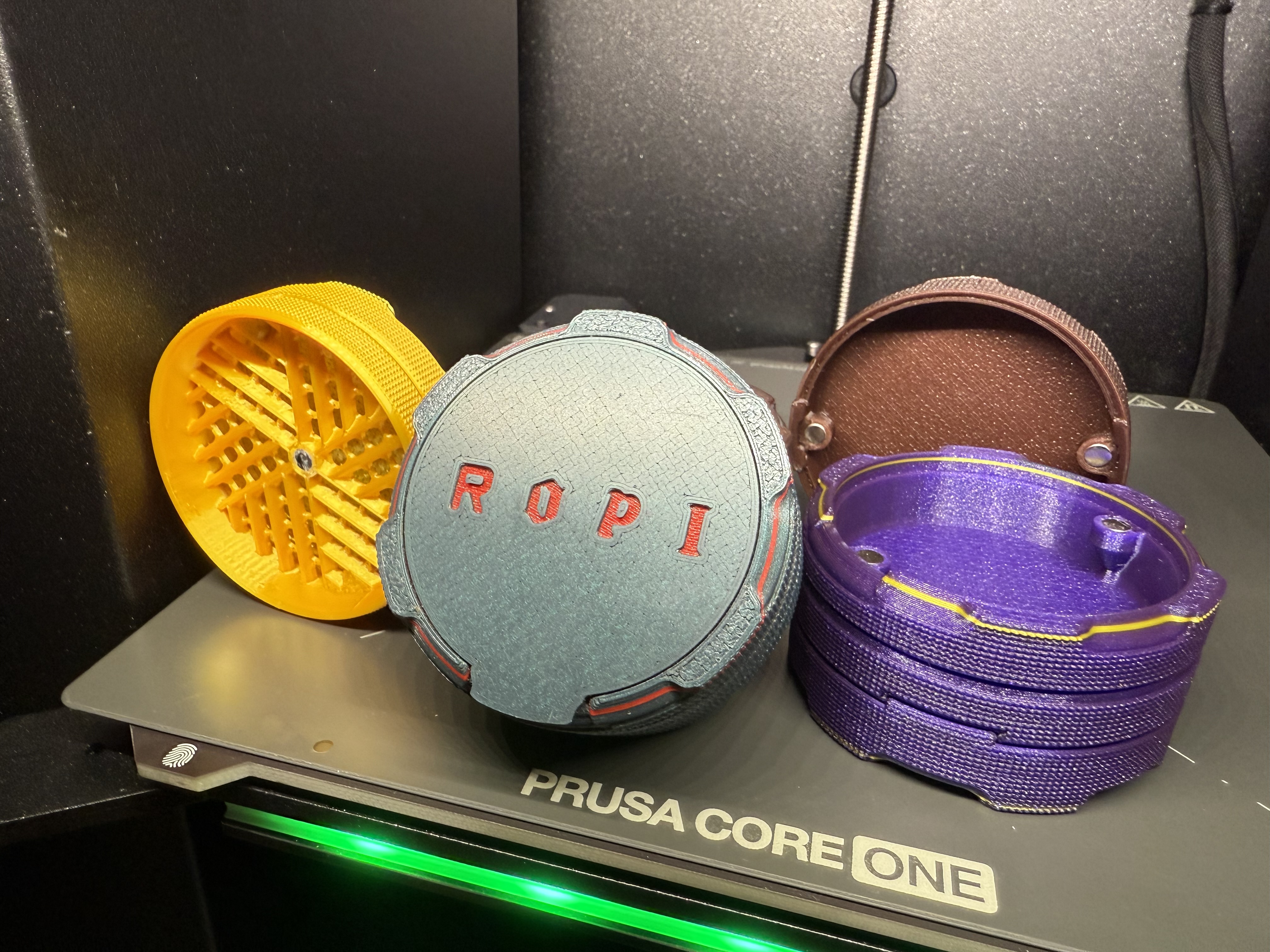 Herb Grinder ROPI with Stash Chamber V4