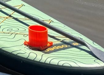 Paddleboard cupholder