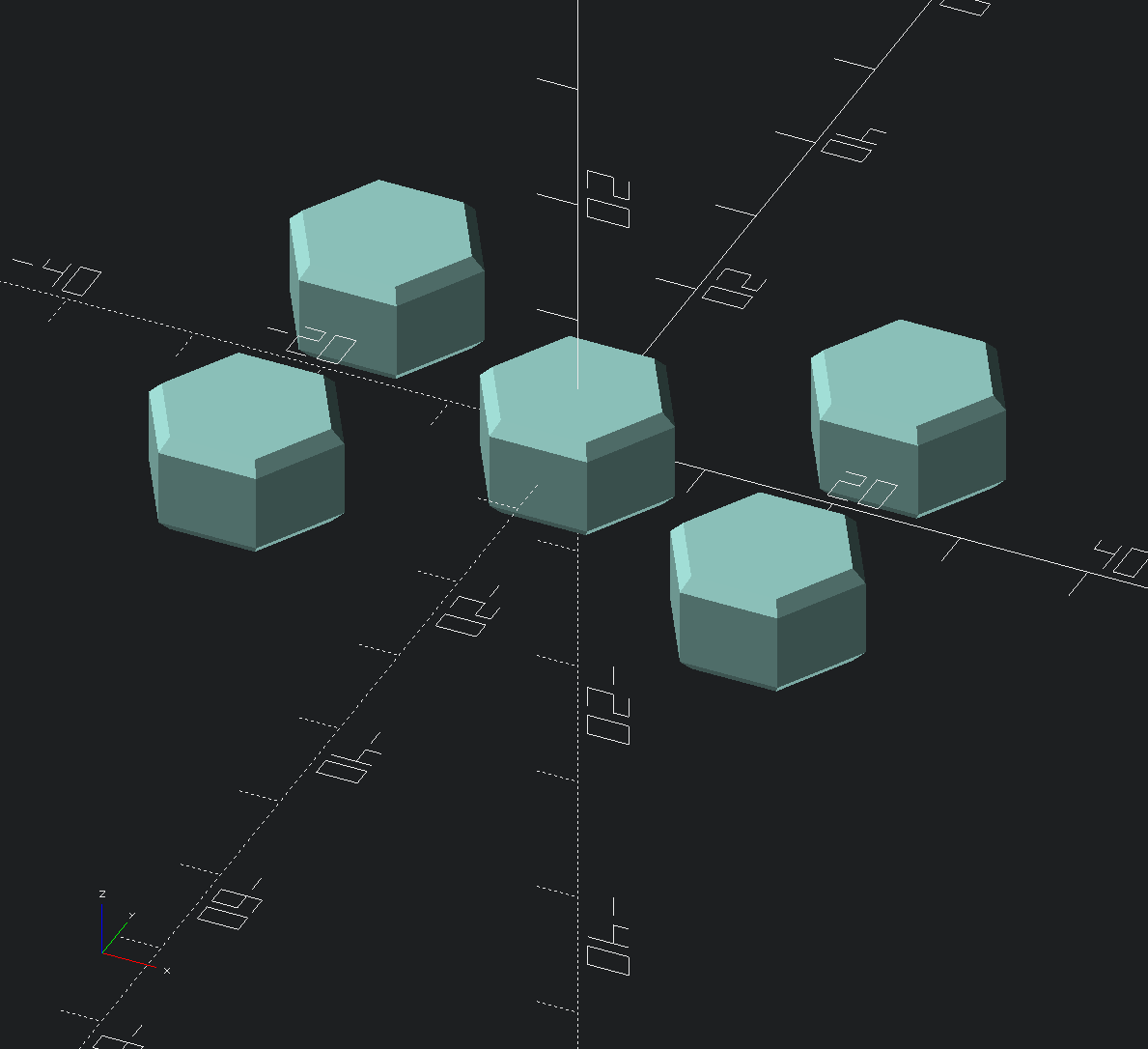 OpenSCAD library for HSW wall and attachments — miniatura 10
