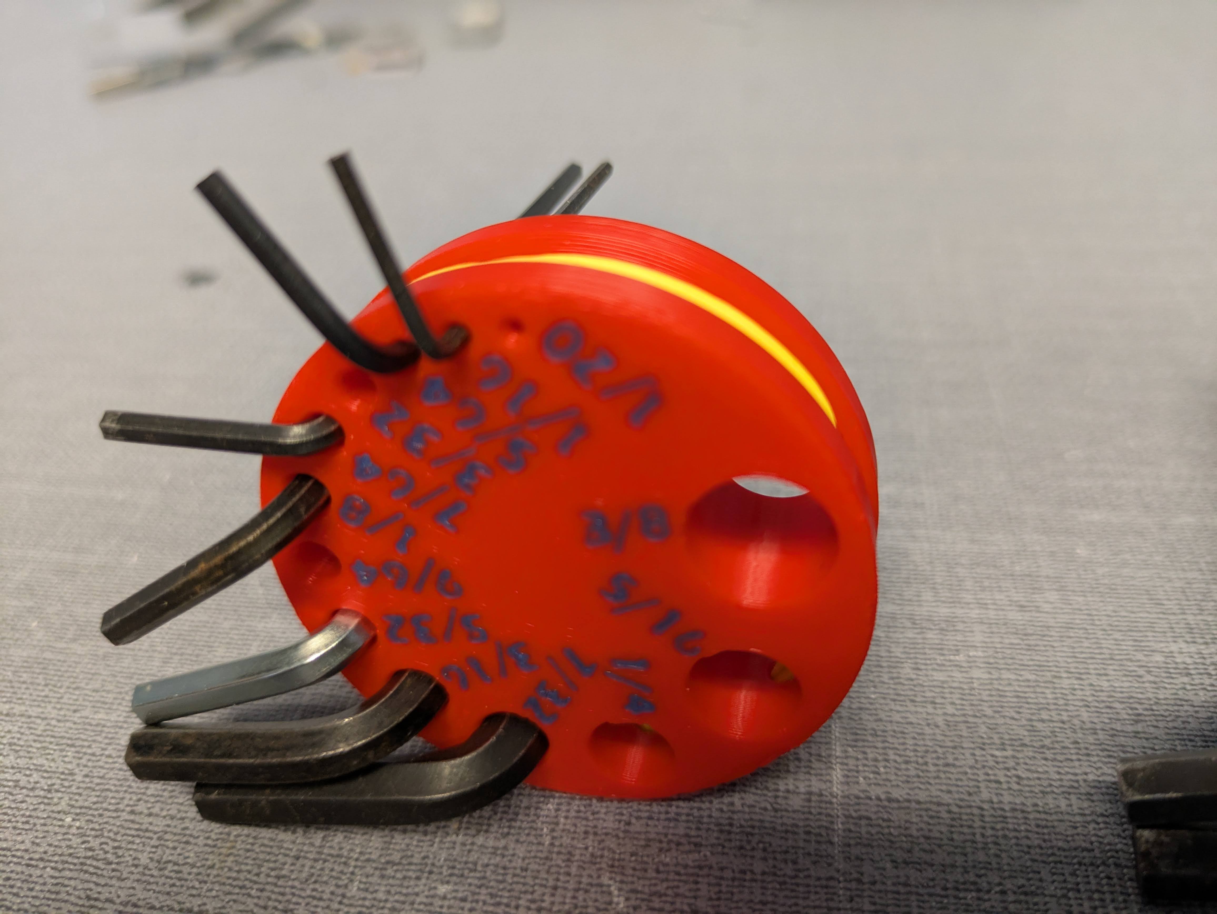 AllenWrench/Hex Key Holder-MultiMaterial