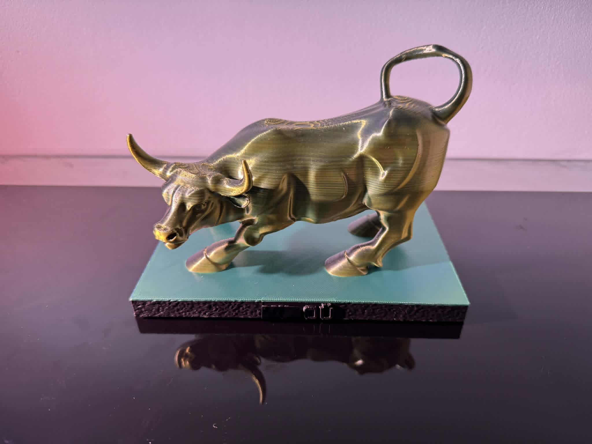 Bull figurine