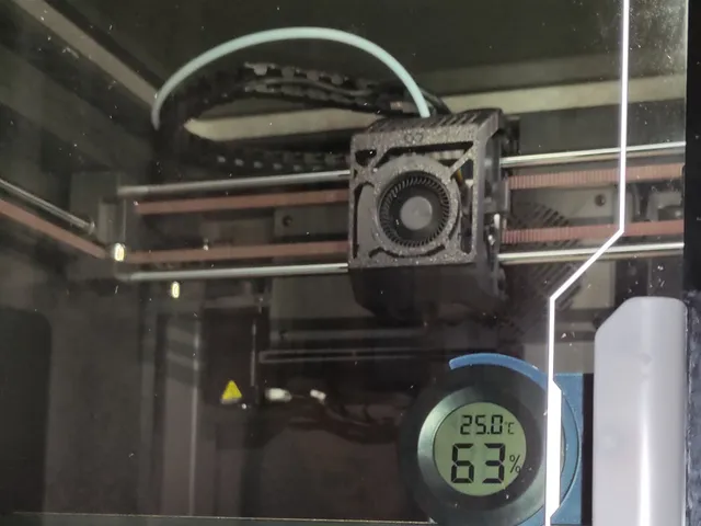 Hygrometer and Thermometer Holder for Elegoo Centauri Carbon