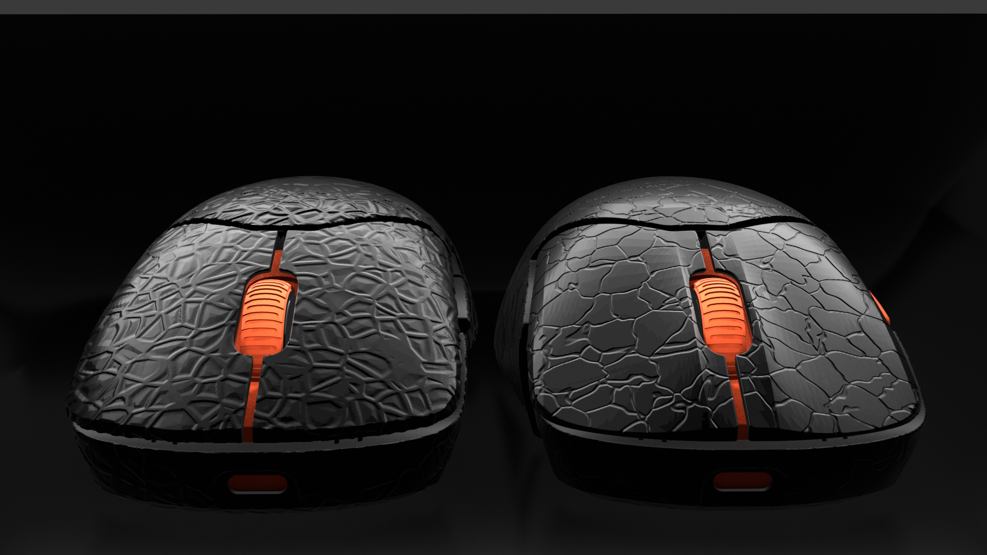 HyperX Pulsefire Saga Voronoi & cracked (Update: 4-3x Smaller files)