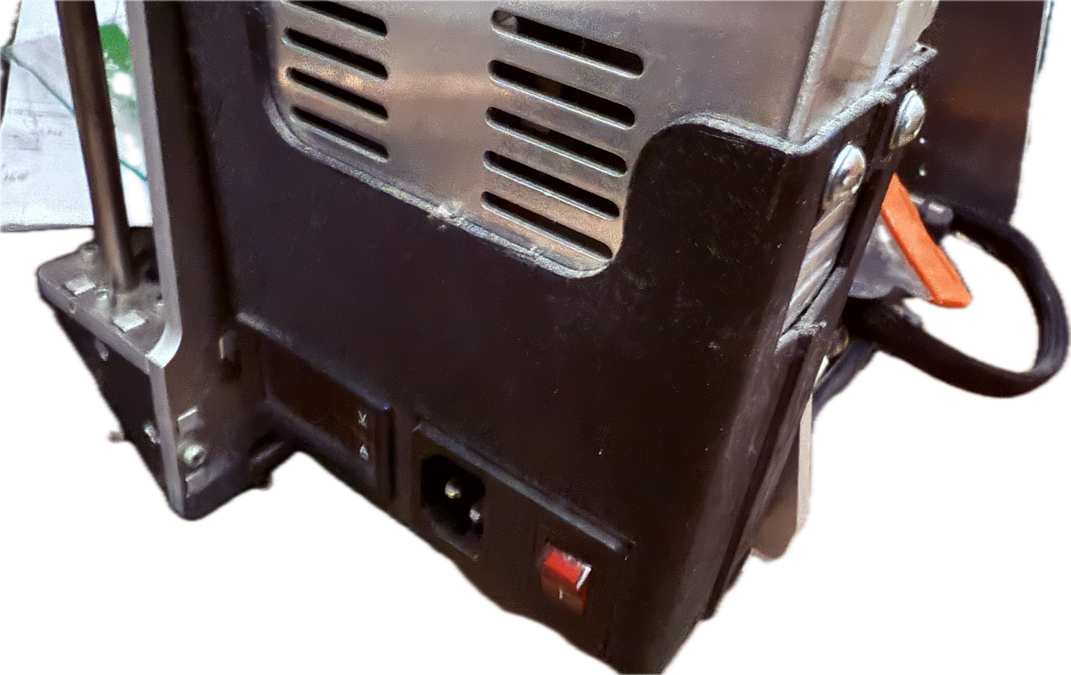 MeanWell SP320 cover with voltage/amperage meter