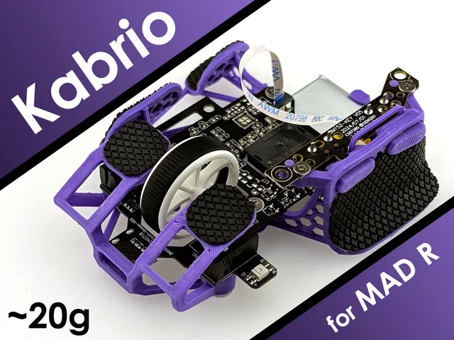 Kabrio fingertip mouse mod for MAD R
