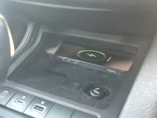 VW Golf 6 (And alike) wireless charger with 12v socket and card holder