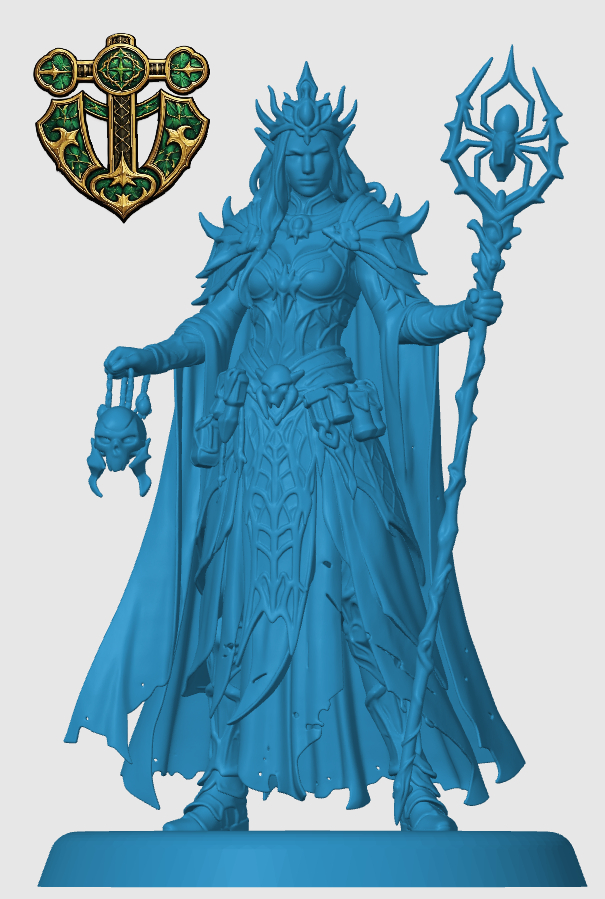 Drow Cleric — miniatura 4