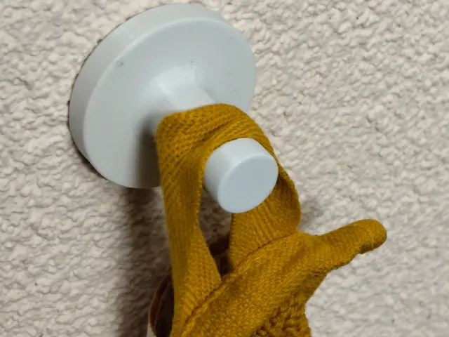Towel Hook with keyhole slot mounting