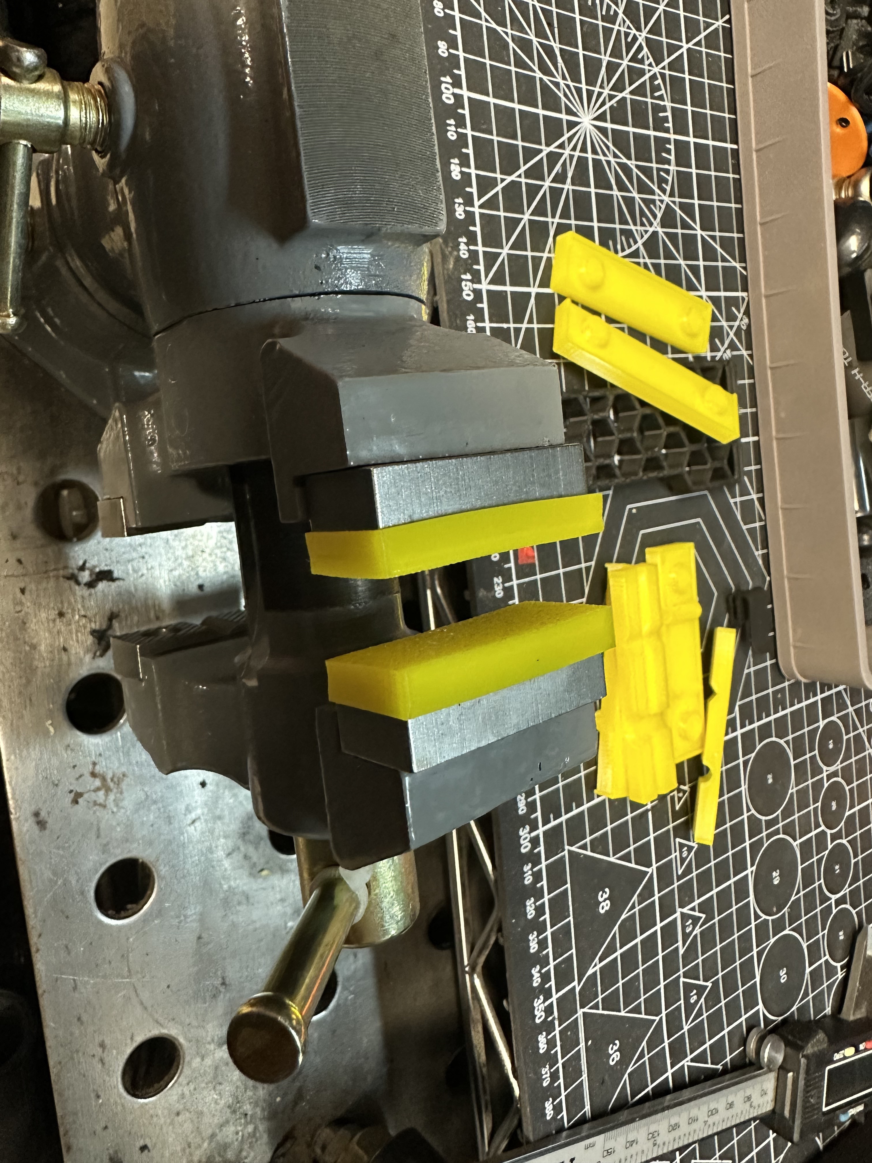 Soft Jaws for Harbor Freight 2.5" Table Swivel Vise (SKU 59113)