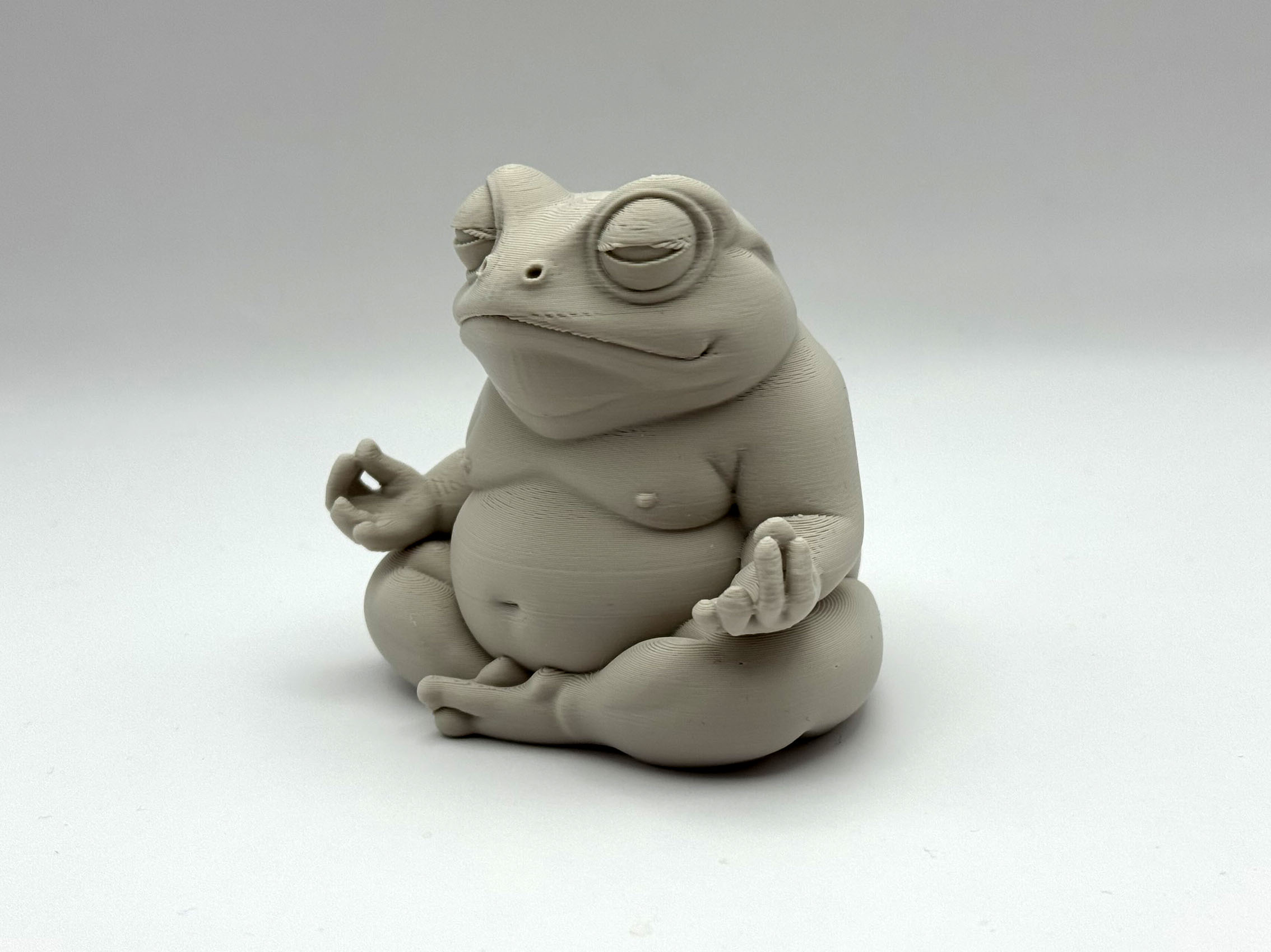 Miniatura 4 do modelo 3D Chonky Zen Frog
