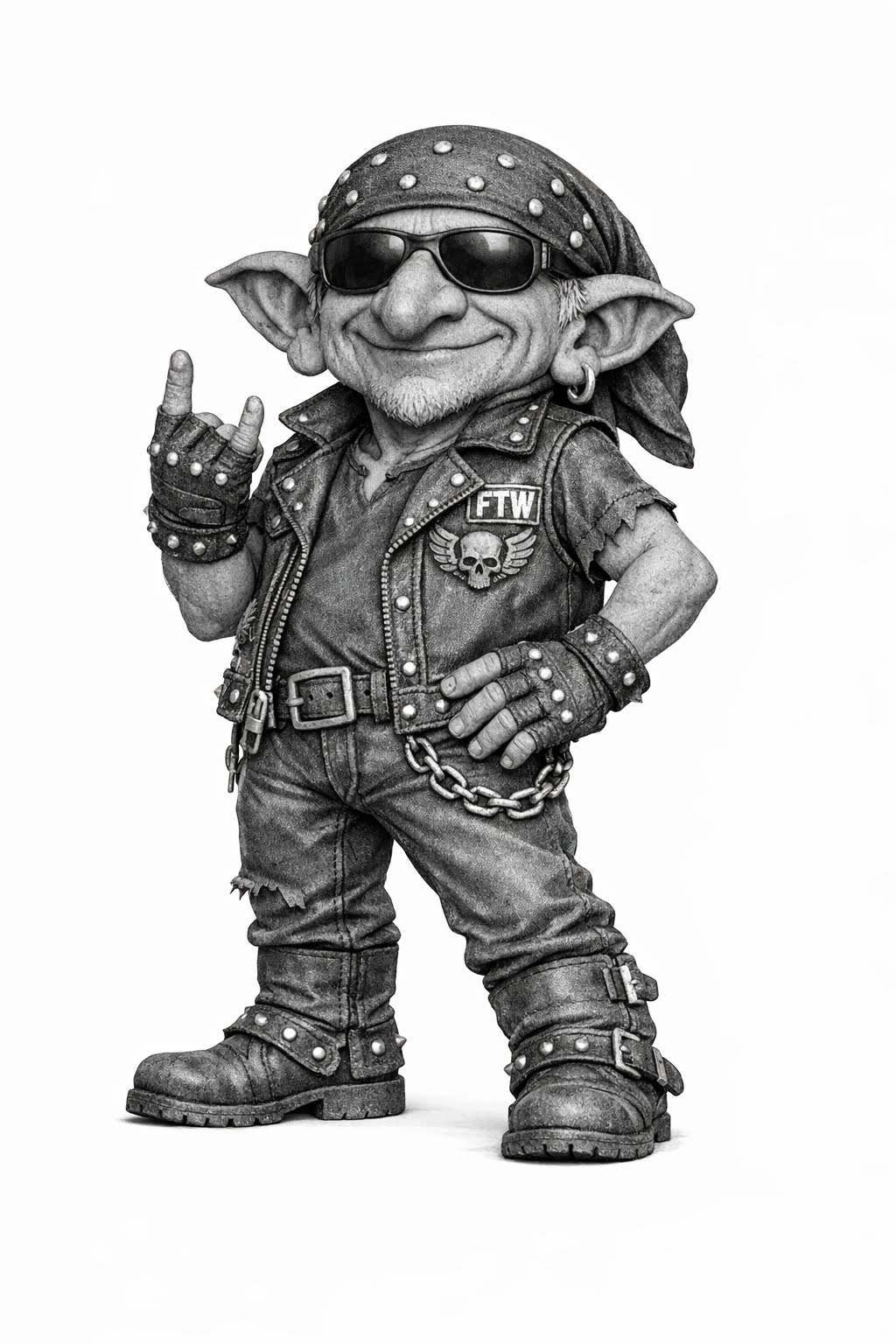 Biker goblin — miniatura 2
