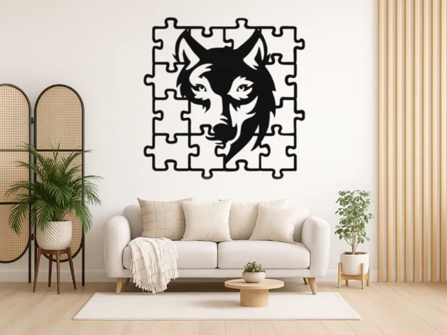 Wallart - Wolf 002