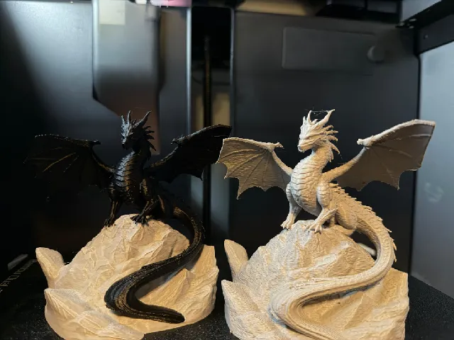 Mountain Sentinel Dragon | Easy-to-print