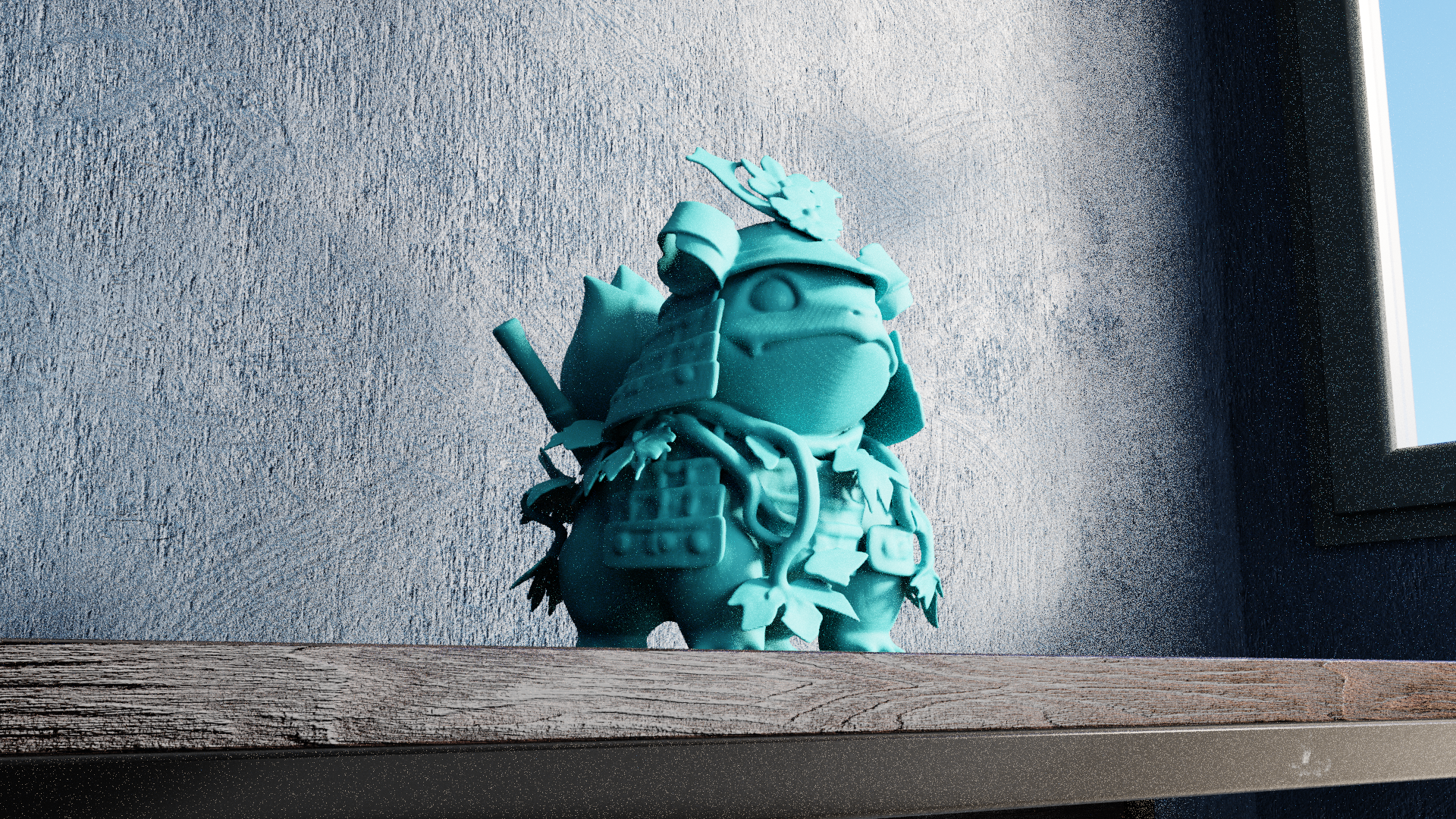 Miniatura 2 do modelo 3D Samurai Balbasar