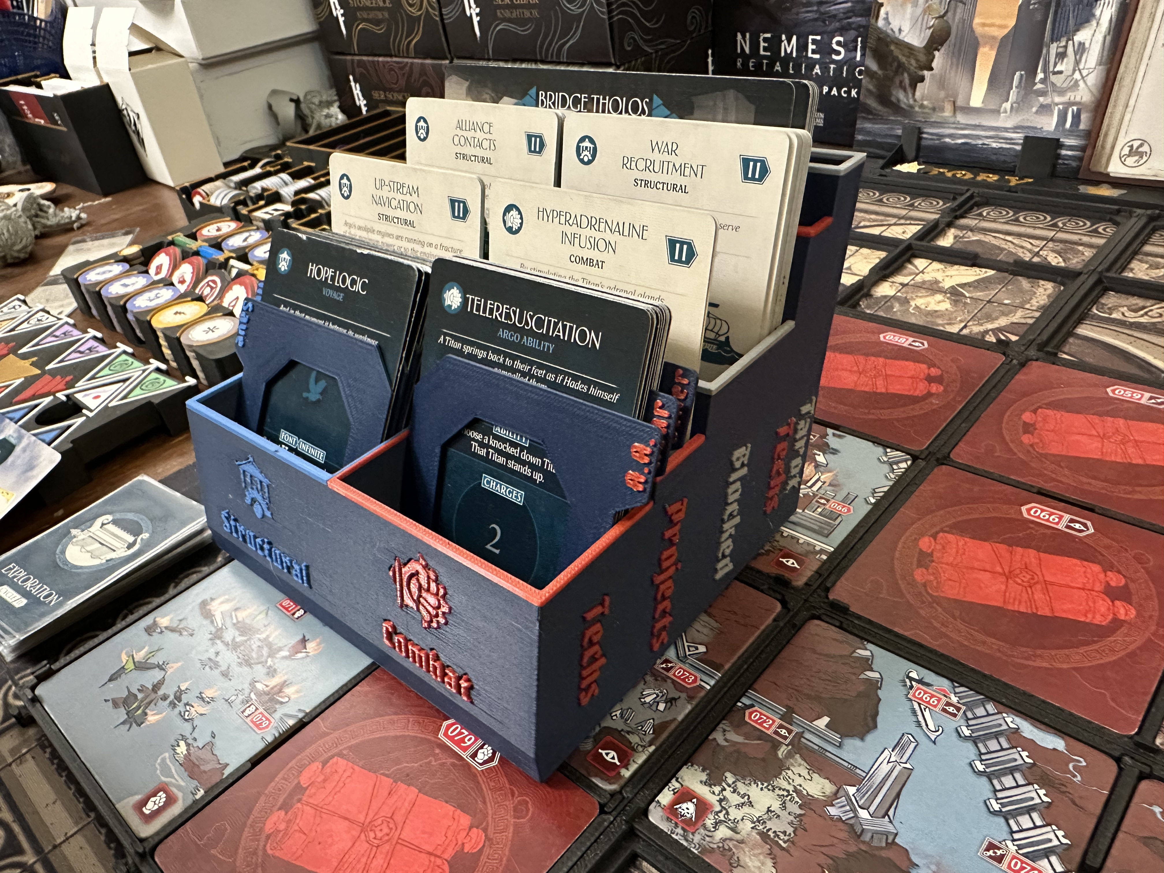 Aeon Trespass Odyssey - Tray for Technology Cards