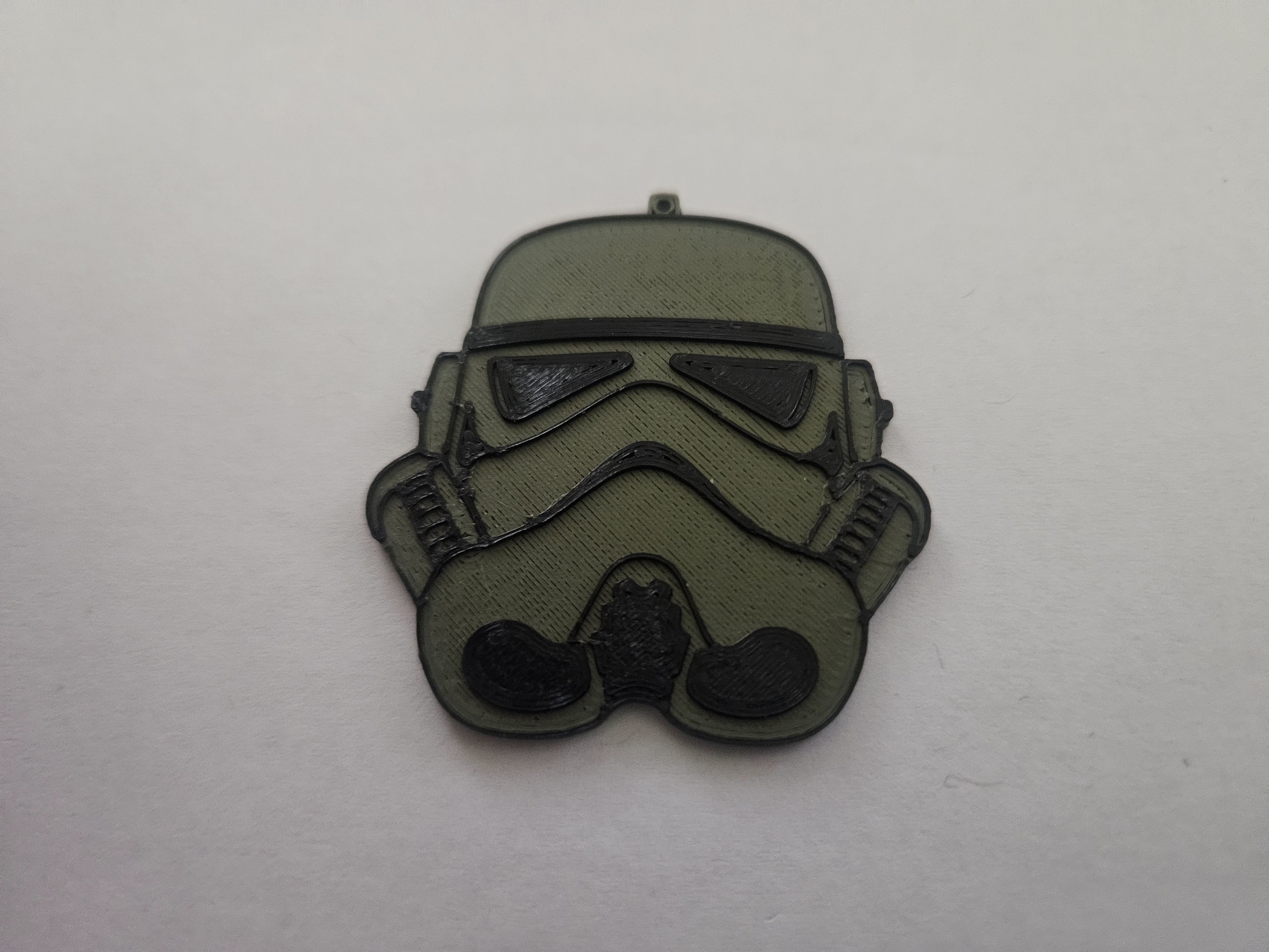 Stormtrooper Helmet Keychain Toy