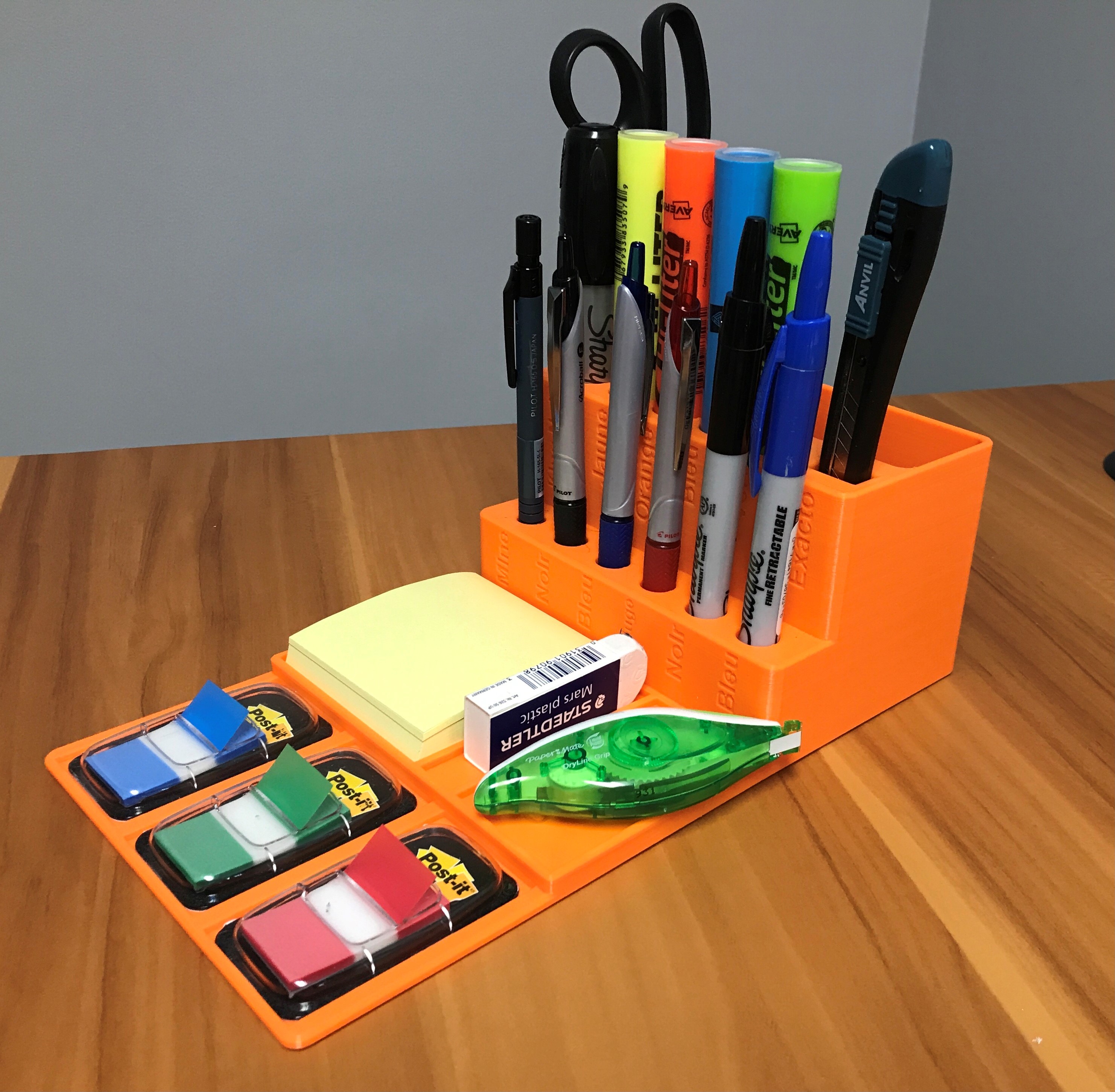 desk organizer by 3D_FAB_VINCE | Download free STL model | Printables.com