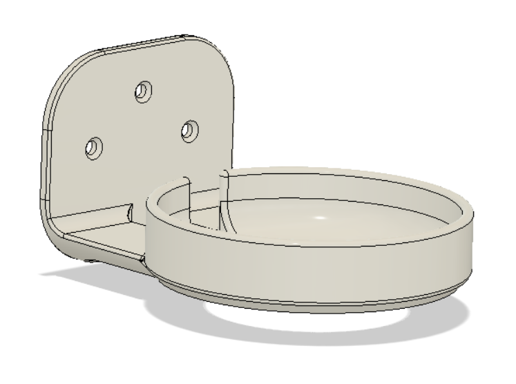 Mount for Hatch Rest onto IKEA Bekvam Shelf