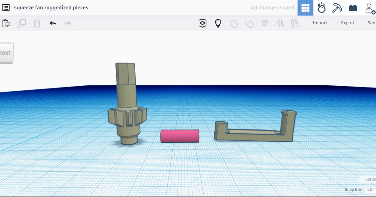 Squeeze Fan Ruggedized 2.0 Pieces by Dr. Insane Download free STL