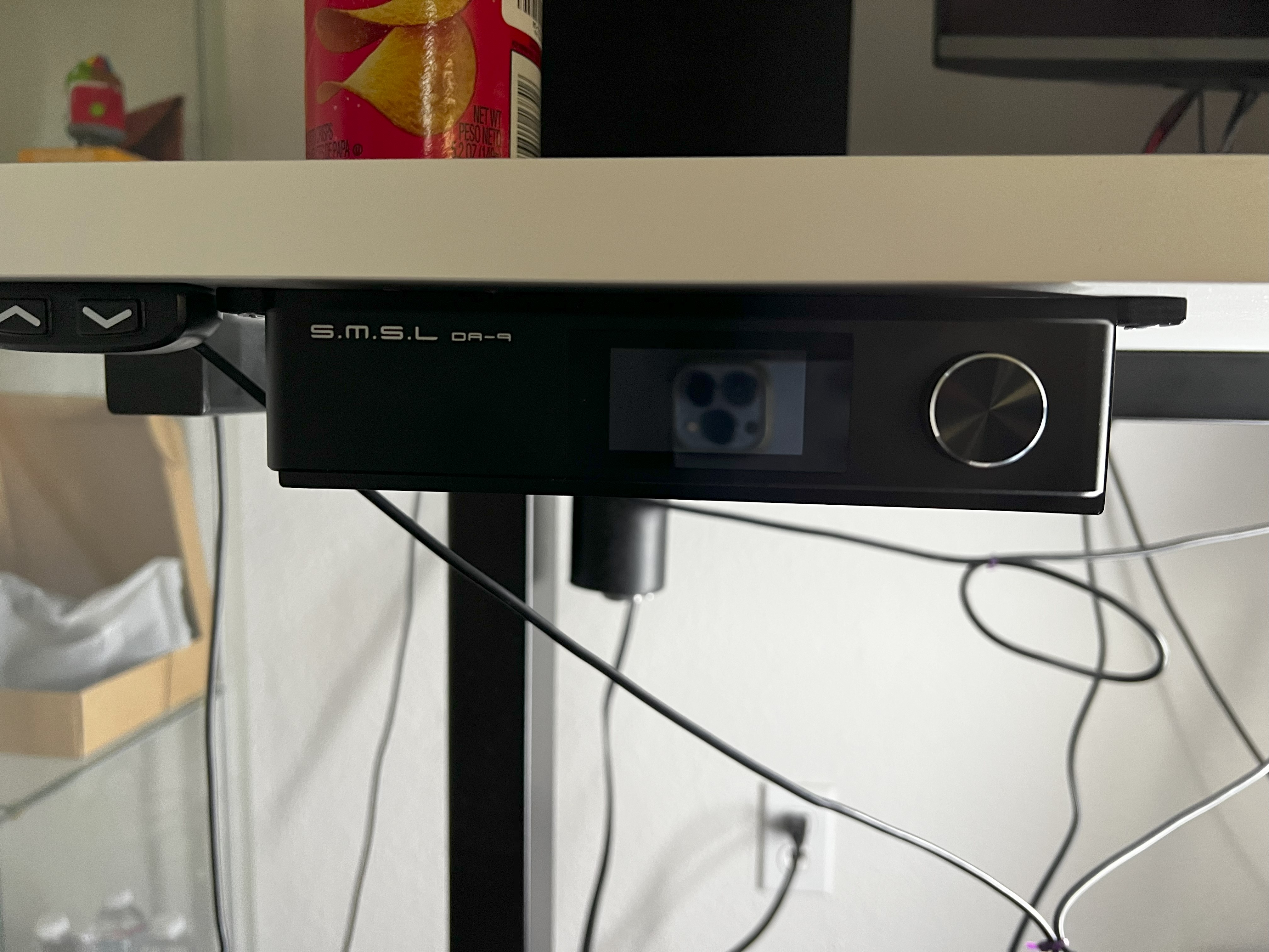 SMSL DA-9 under-desk mounting bracket