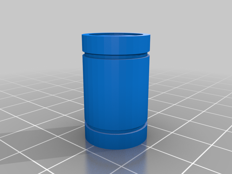 LM8UU bearing object with exact dimensions by goth2k | Download free ...