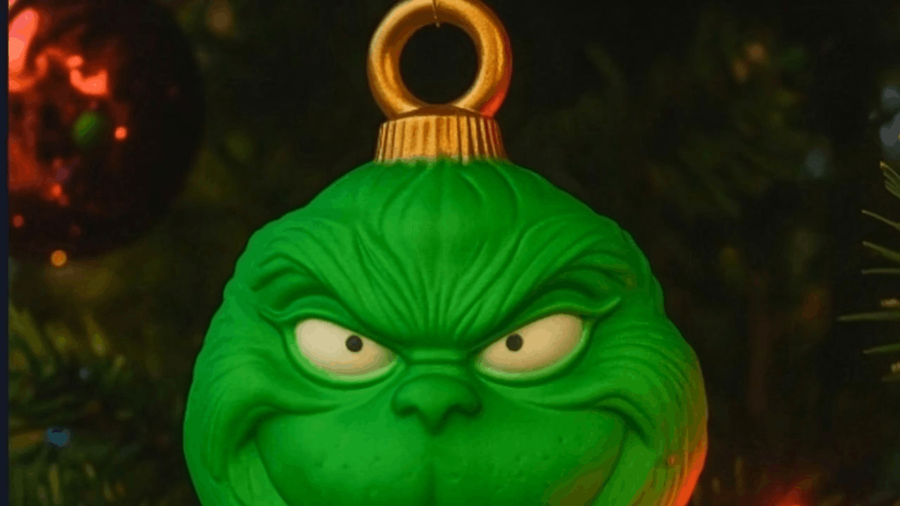 grinch balls christmas