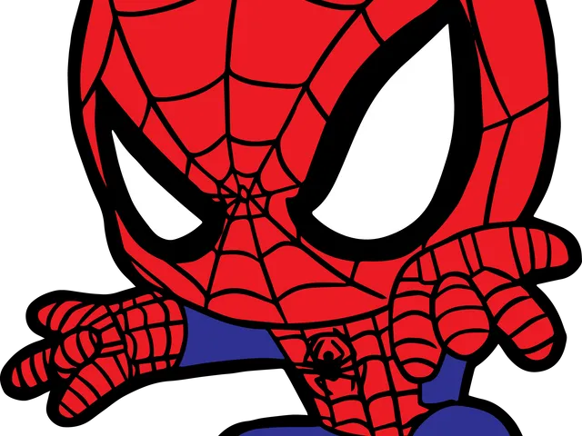 HueForge Spiderman web stance