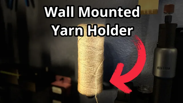 Twine/Yarn Spool Wall Mount