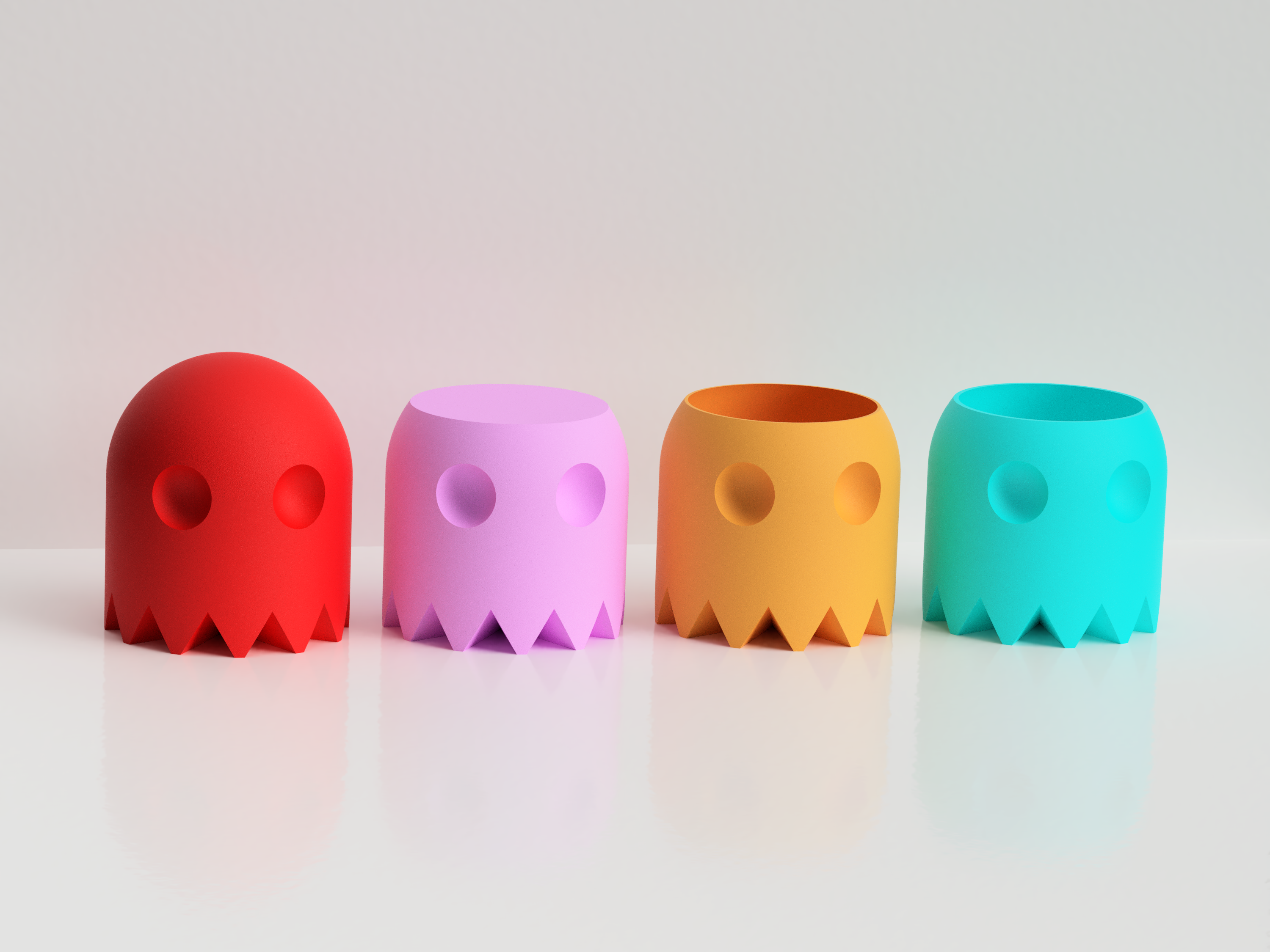 Ghosts Planters - Thinner Walls & Vase Mode!