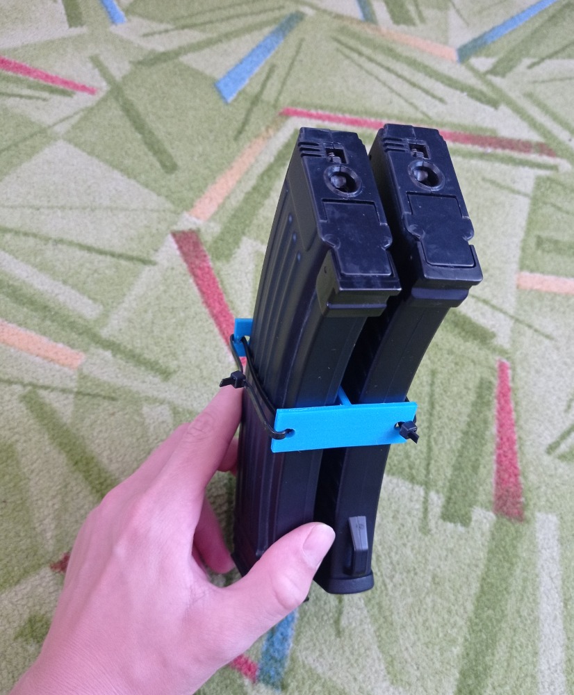 Airsoft magazine clutch for AK. by ELPABLO Download free STL model