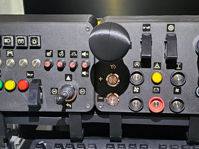 Button Box for Simulater ( ETS2 / Pc )