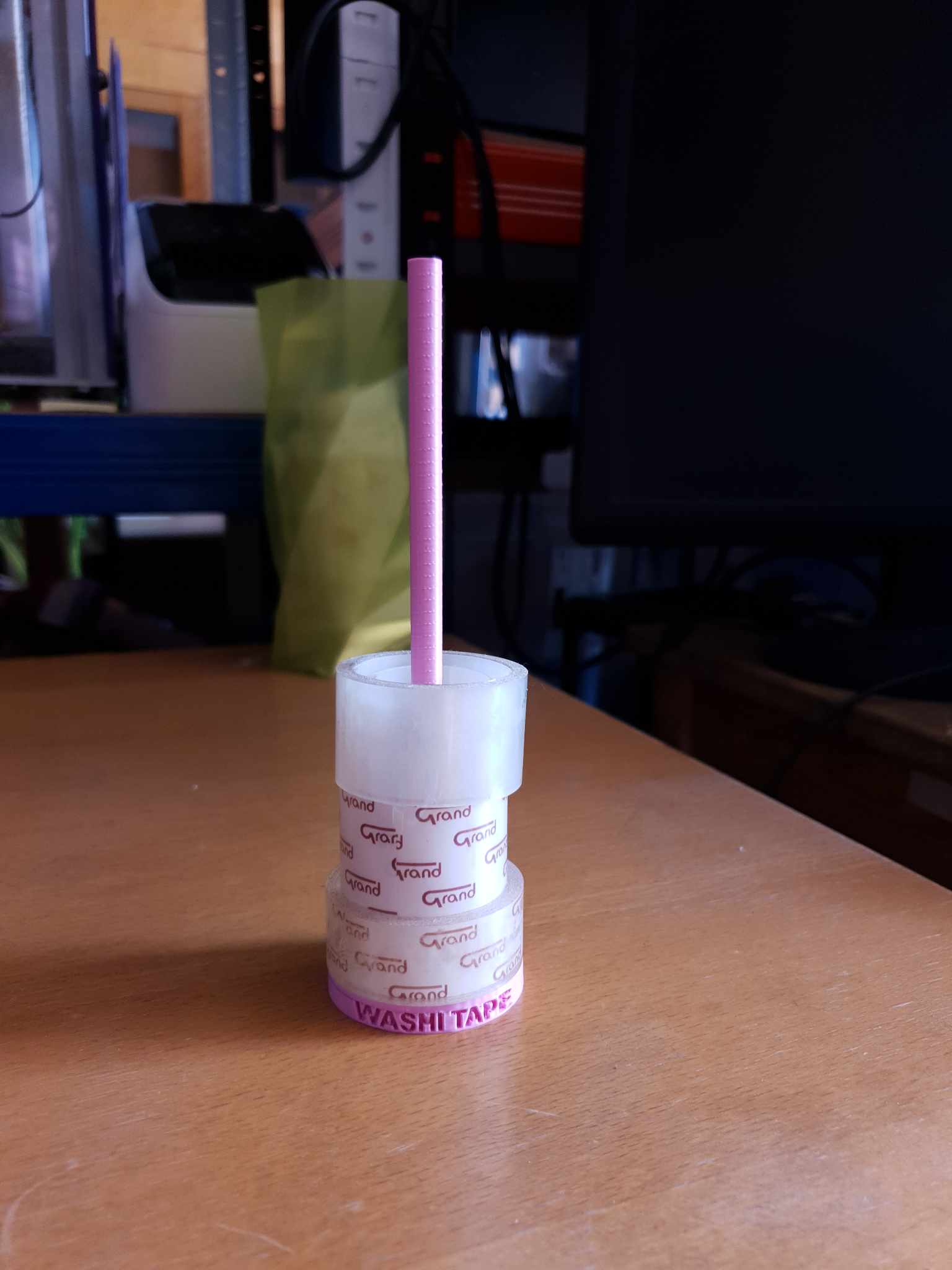 Simple Washi Tape Holder by florexelke | Download free STL model ...
