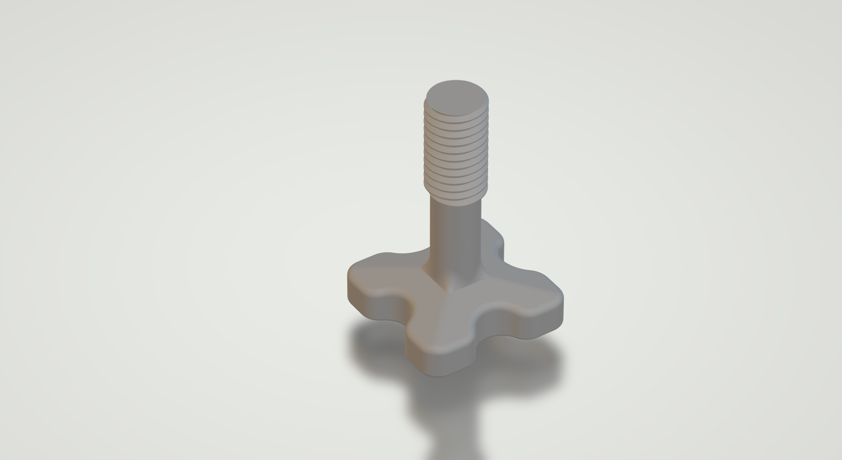 Screw from rocking bench