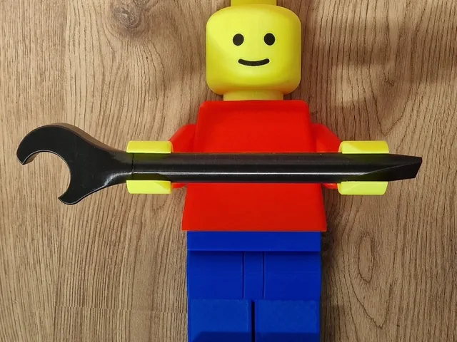 Lego Man Toilet Roll Holder