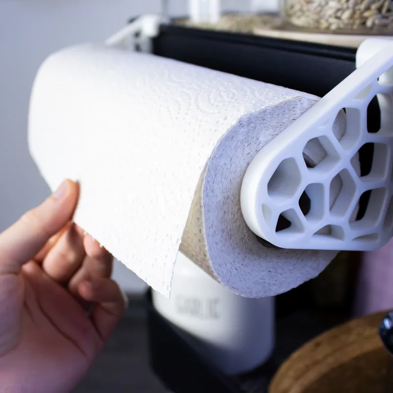 Qbrick - paper towel holder by Vojak, Download free STL model