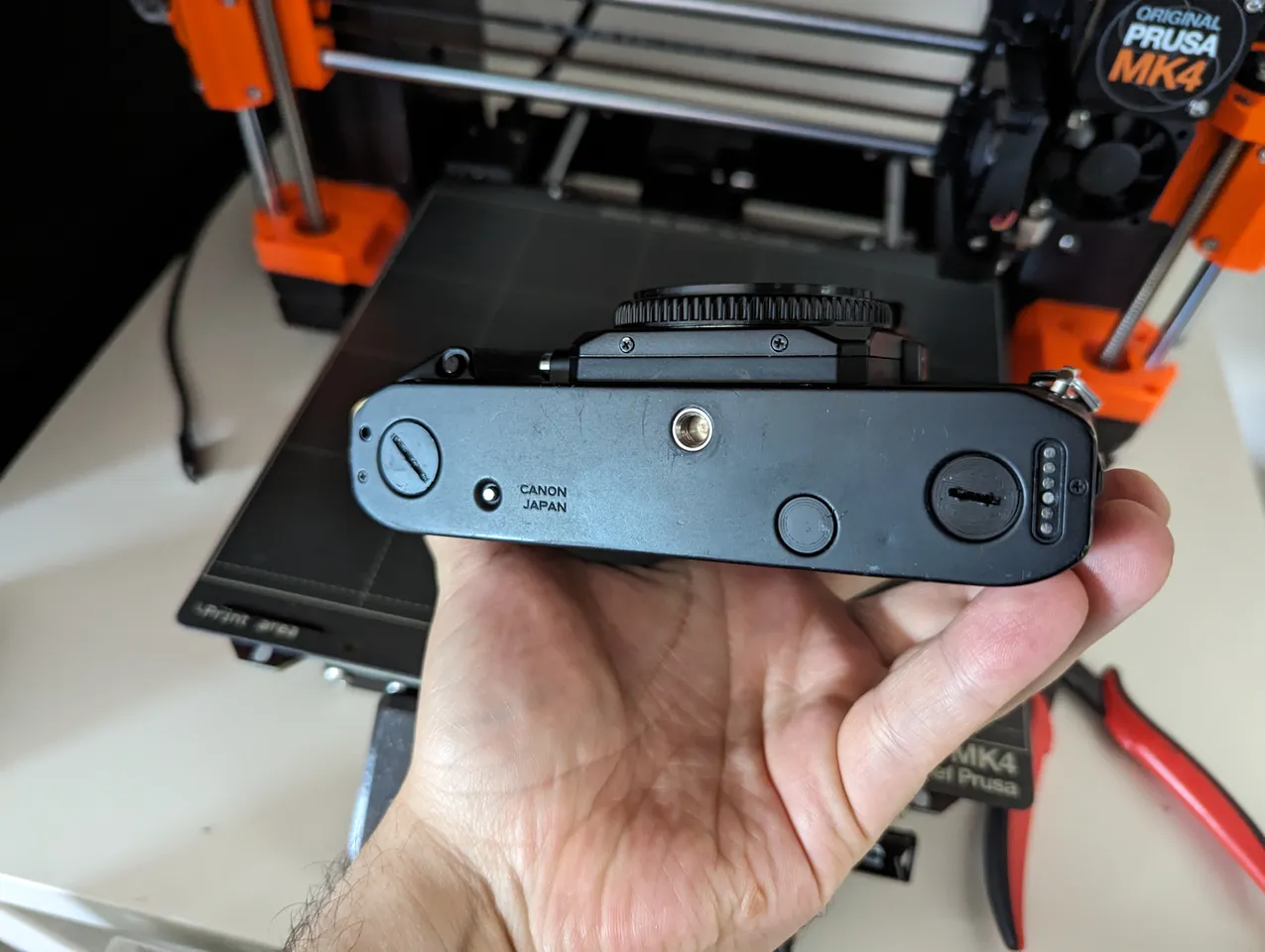 Canon New F-1 Replacement Bottom Caps by Guax | Download